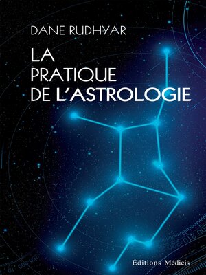cover image of La pratique de l'astrologie